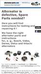 Mobile Screenshot of alternator-parts.com